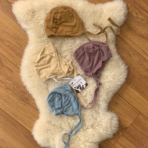 Kate Quinn bamboo pilot hat set 3-6 months